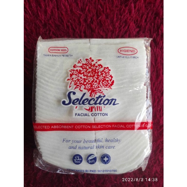 Kapas Wajah Selection Facial Cotton 35 g