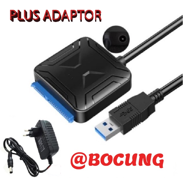 Jual Kabel Adapter Converter SATA To USB 3.0 Hard Disk HDD SSD 2.5