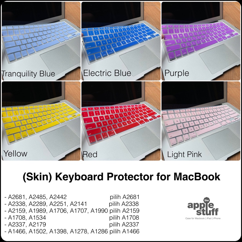 Macbook Skin Keyboard Protector Polos 1