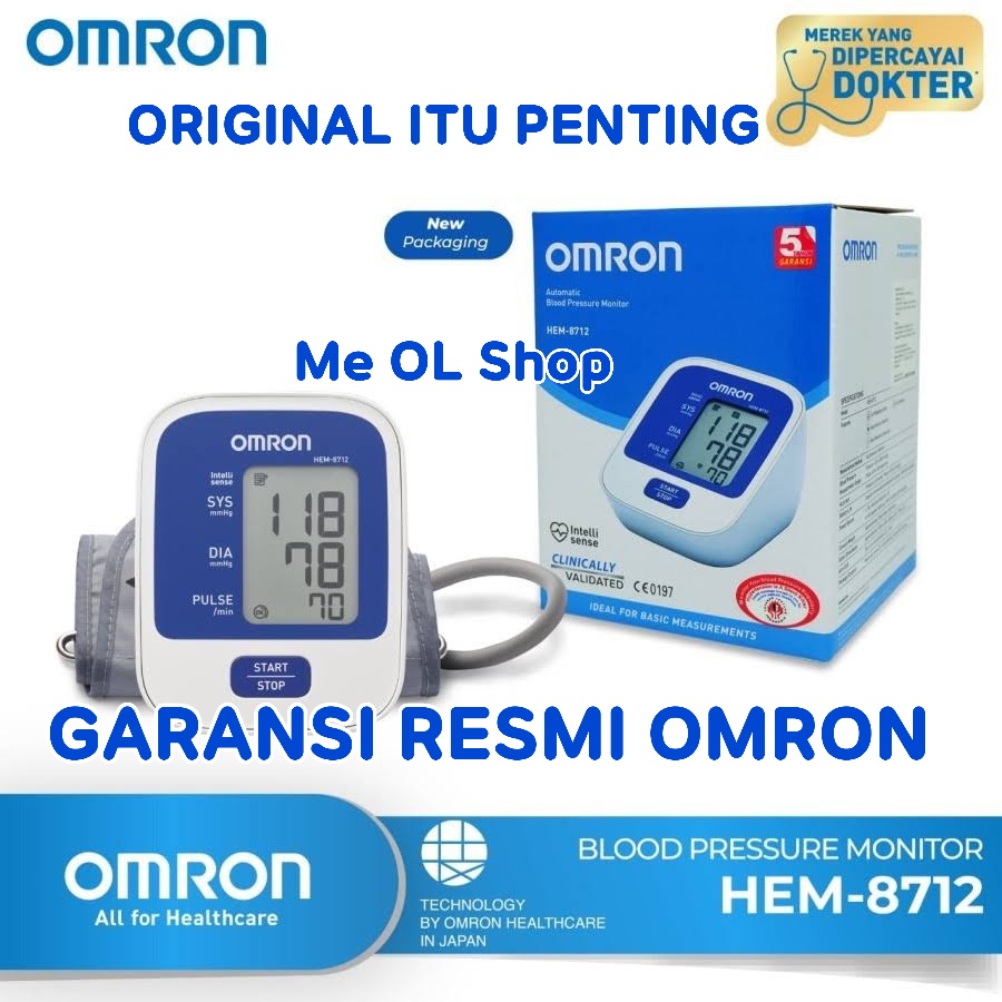 OMRON HEM-8712 OMRON DIGITAL TENSIMETER 8712