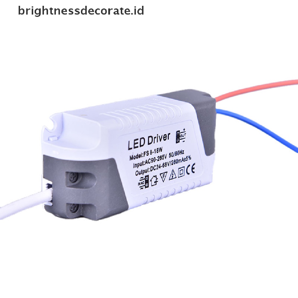 Driver Transformer Led Daya 8 / 12 / 15 / 18 / 21w Tahan Air Power