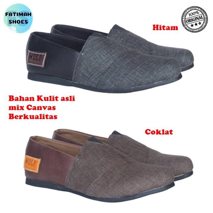 Sepatu Pria Slip On Original Handmade Sepatu Slop Pria Sepatu Slip On Pria Sepatu Santai Murah