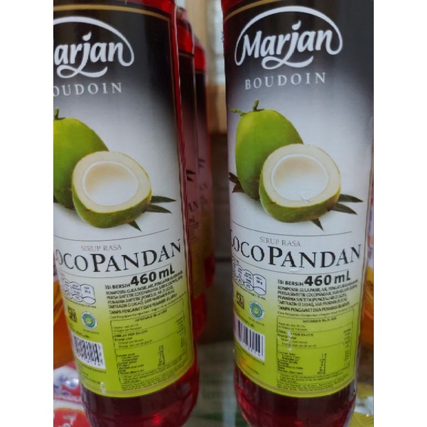 

Sirup Marjan cocopandan / melon 460 ml