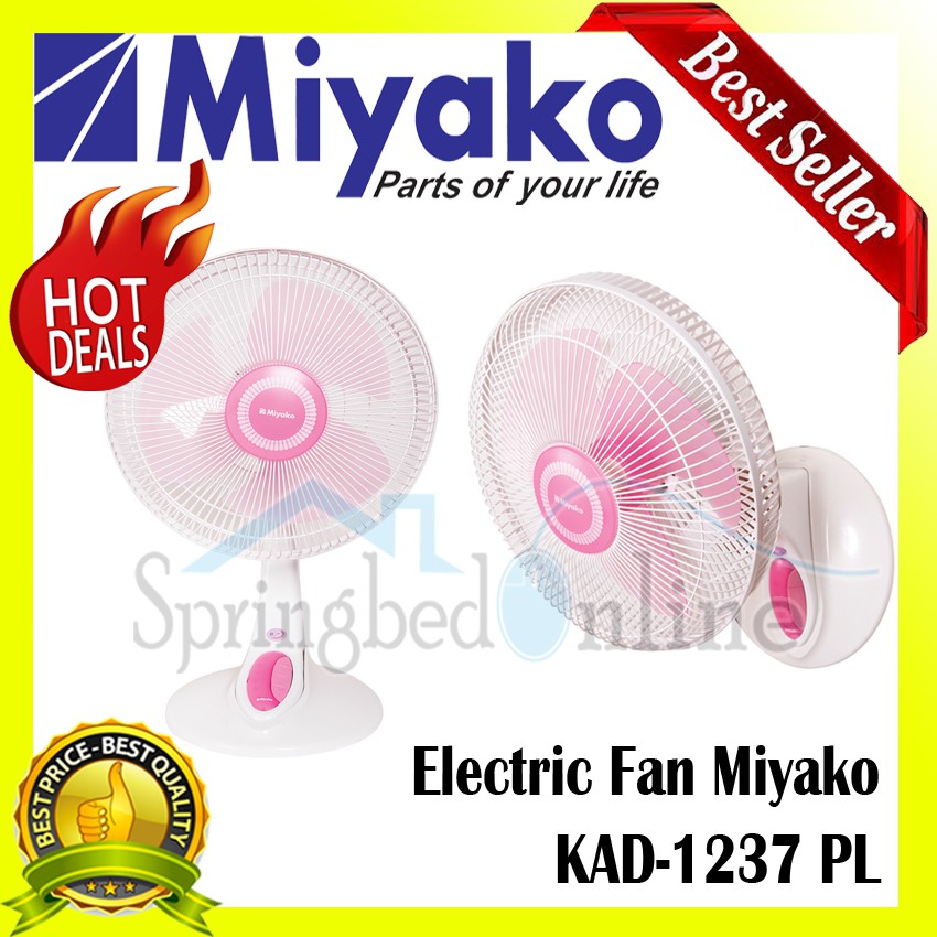 Electric Fan Miyako KAD 1237 PL