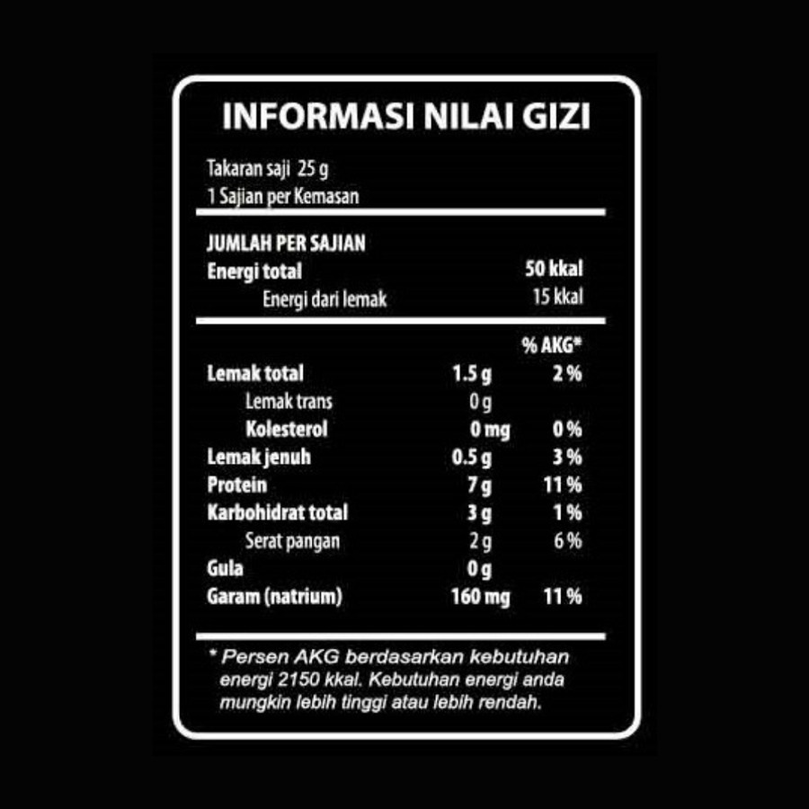 PROTEMIL Teman Makan Nasi Low Kalori - Netto 30 Gram