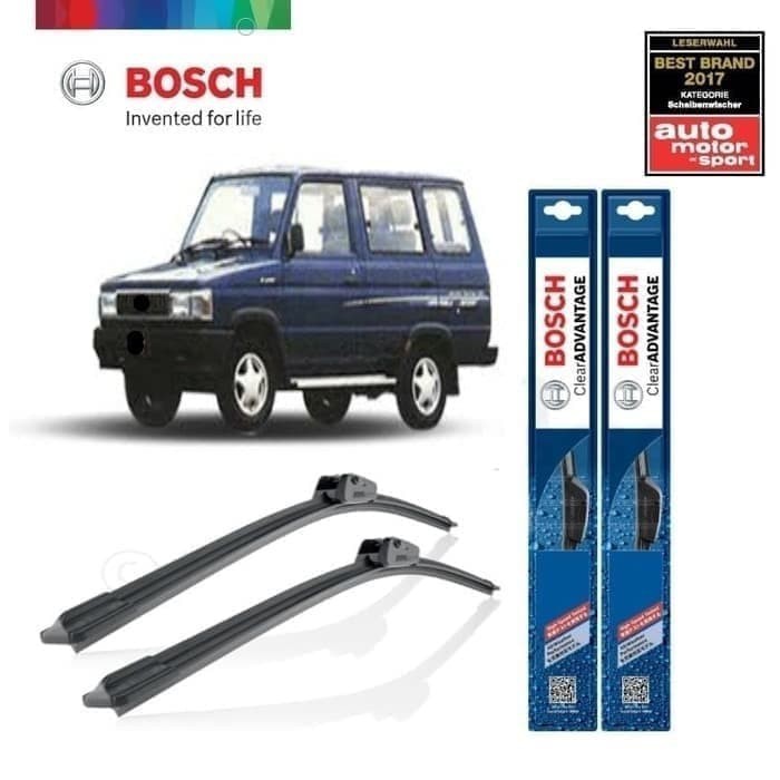 Wiper Blade Kijang Super BOSCH frameless ADVANTAGE 16-16&quot; ORIGINAL