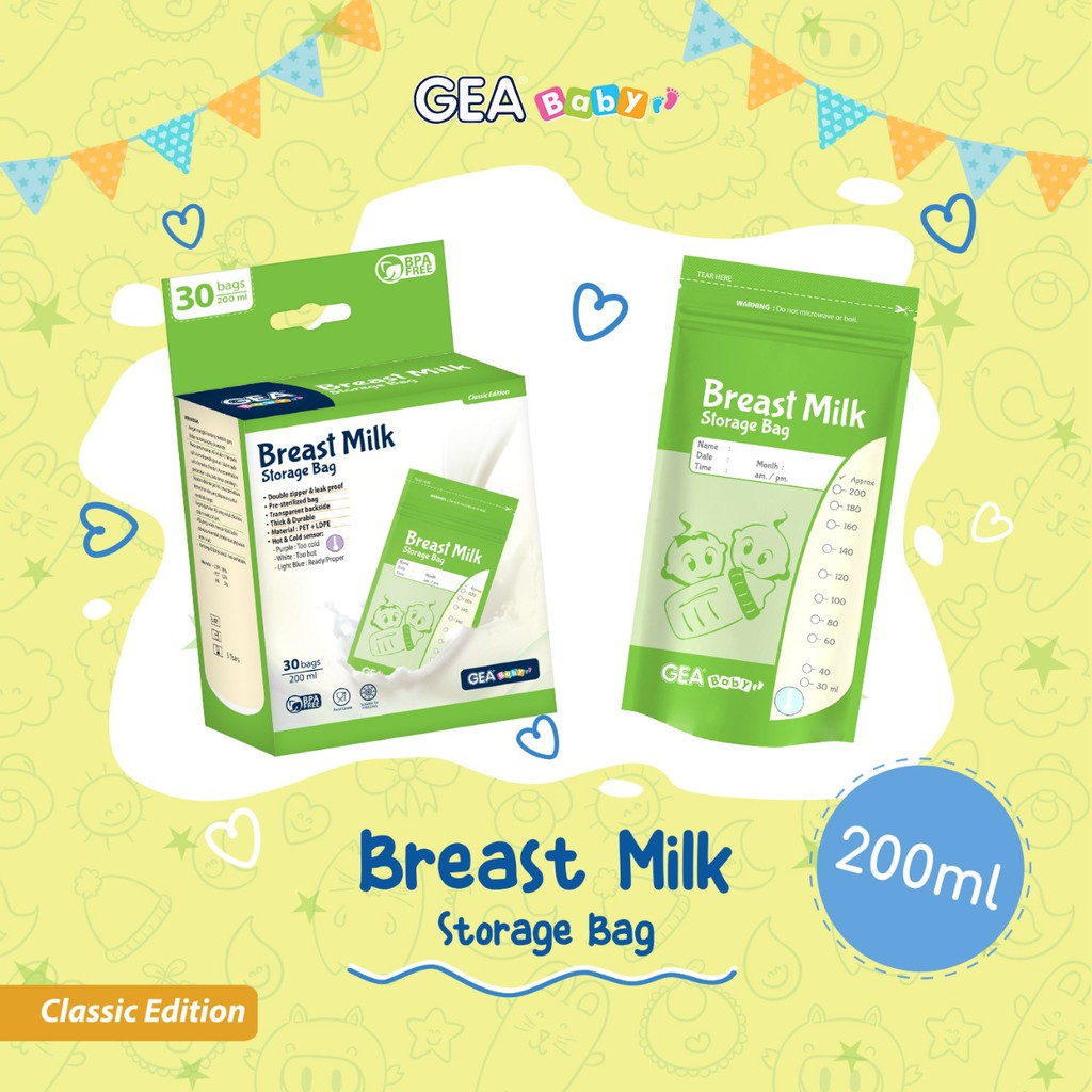 Kantong ASI Milky Baby Crown 100ml 120ml CBKS LC