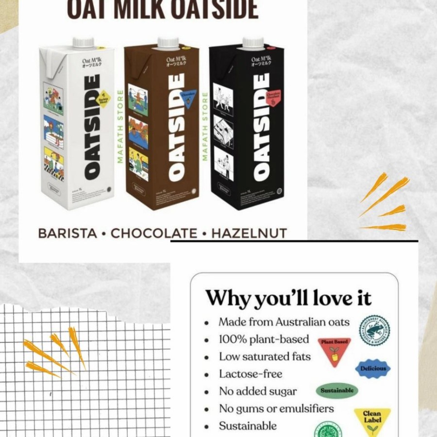 

Oatside Oat Milk 1L
