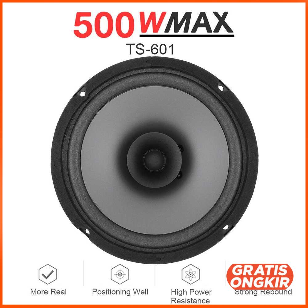 Speaker Mobil HiFi 6 Inch 500W 1 PCS TS 601