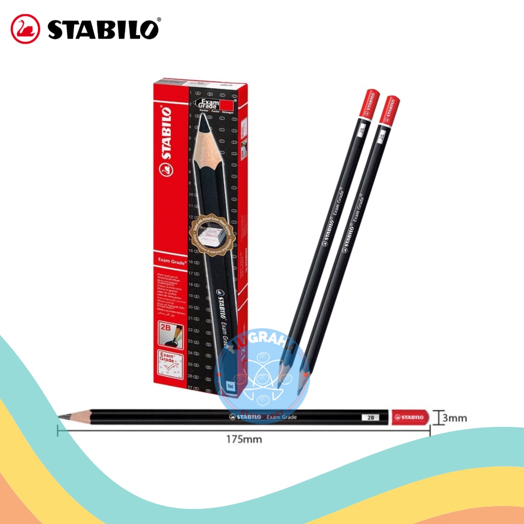 

PENSIL 2B STABILO EXAM GRADE 288 (12 PCS)