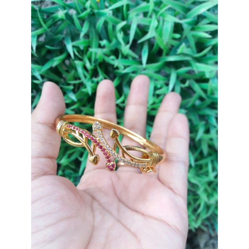 Gelang lapis emas / gelang imitasi / gelang bangkok / gelang pengganti emas / gelang murah