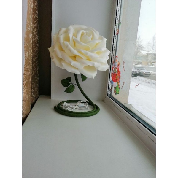 bunga lampu dekorasi, bunga hias, lampu hias