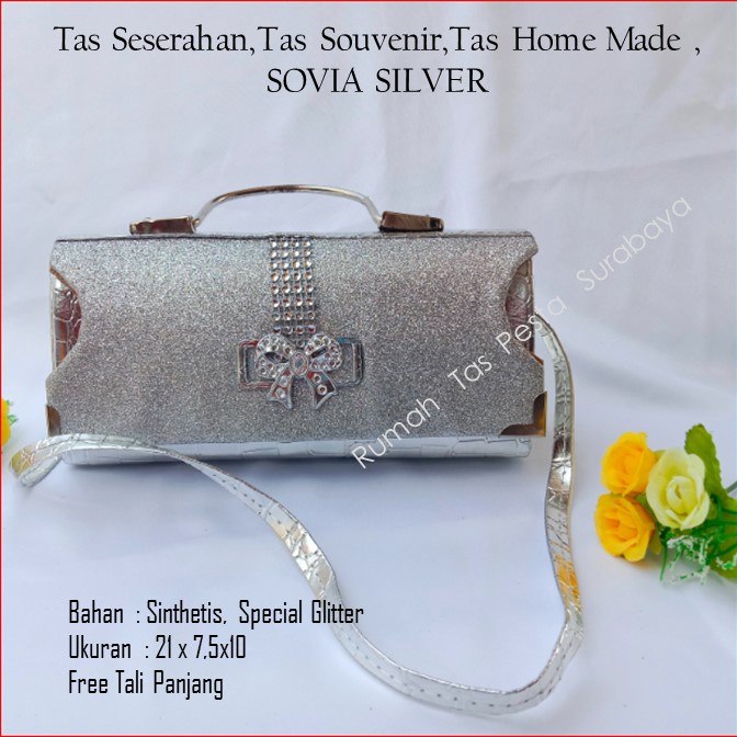 Tas Seserahan,Tas Souvenir,Tas Home Made ,SOVIA SILVER