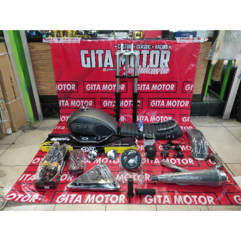 paket body japstyle + shock byson premium pnp honda atau yamaha