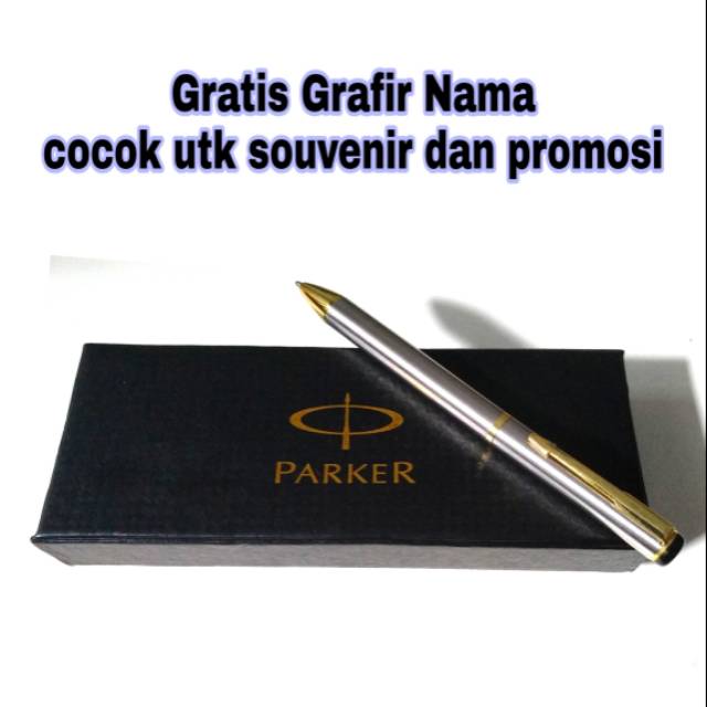 

Pulpen parker model putar gratis grafir nama