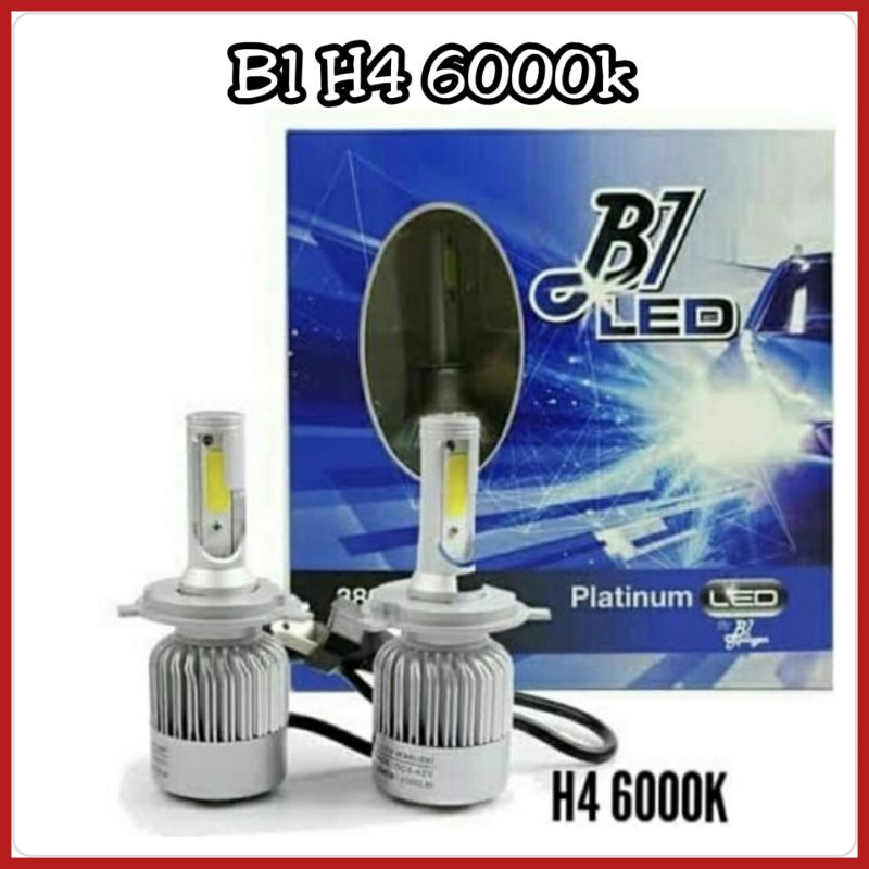 Bohlamp Led H4 6000K Merk B1
