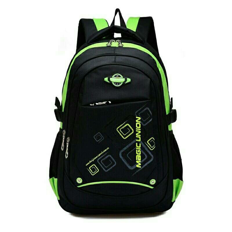 tas ransel pria magic union sport / tas laptop / tas kuliah / tas sekolah / tas promo diskon pria