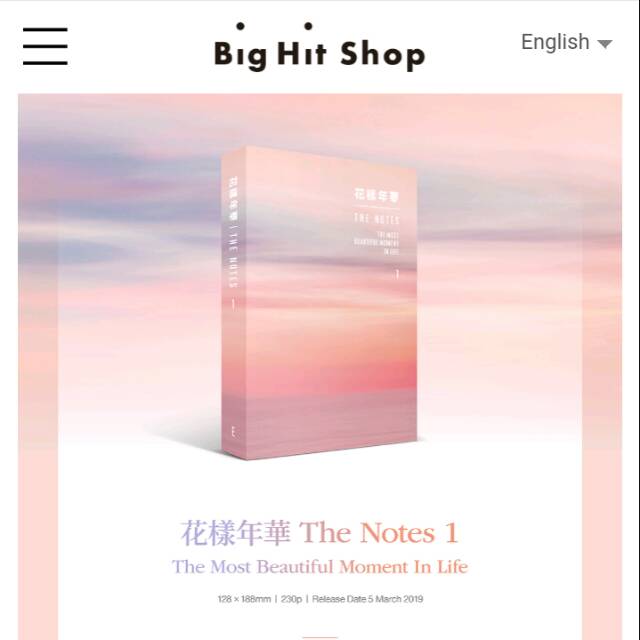 HYYH THE NOTES BOOK
