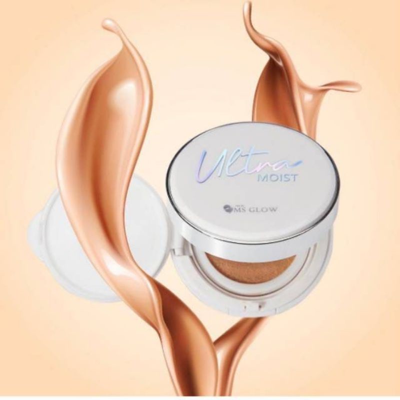 MOIST CUSHION MS GLOW BB CUSHION MS COSMETIC BEDAK PADAT FOUNDATION MS GLOW
