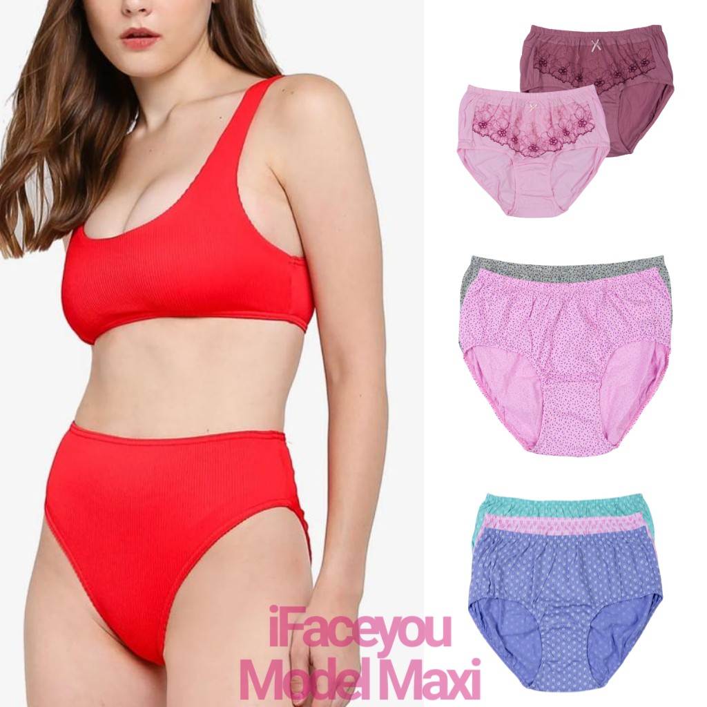 Celana Dalam Jumbo CD Wanita Sexy Celana Dalam Wanita 50rb=3pcs Underwear Wanita XS-XXL Merk BYC