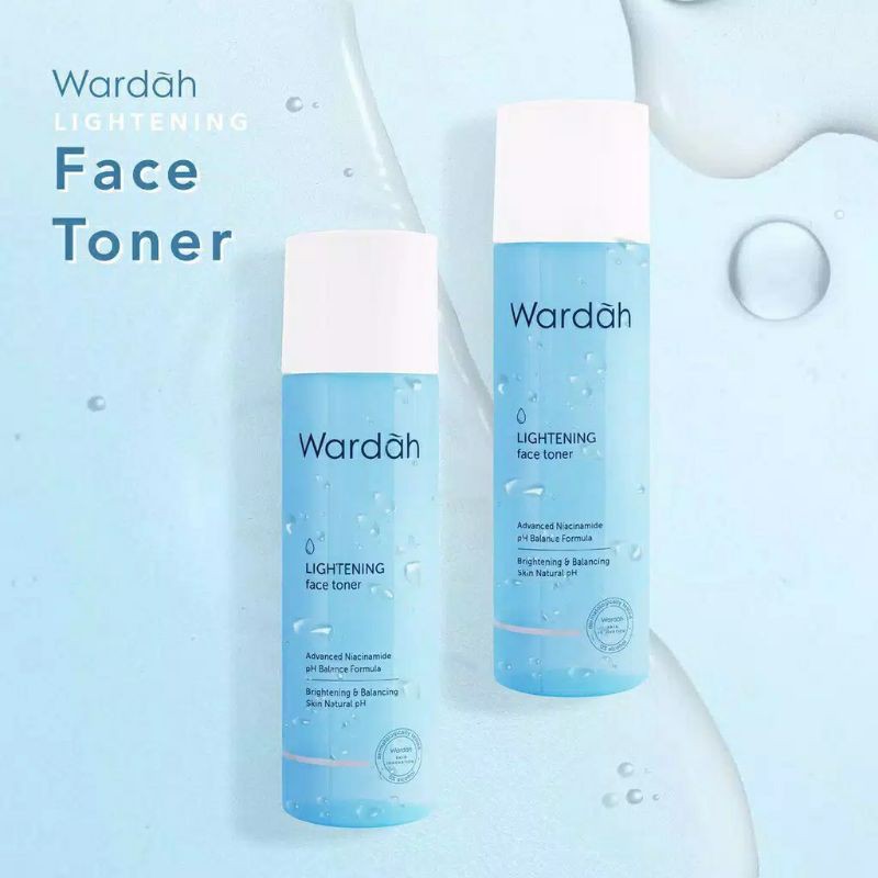 Wardah Lightening Face Toner 125ml (KEMASAN BARU)