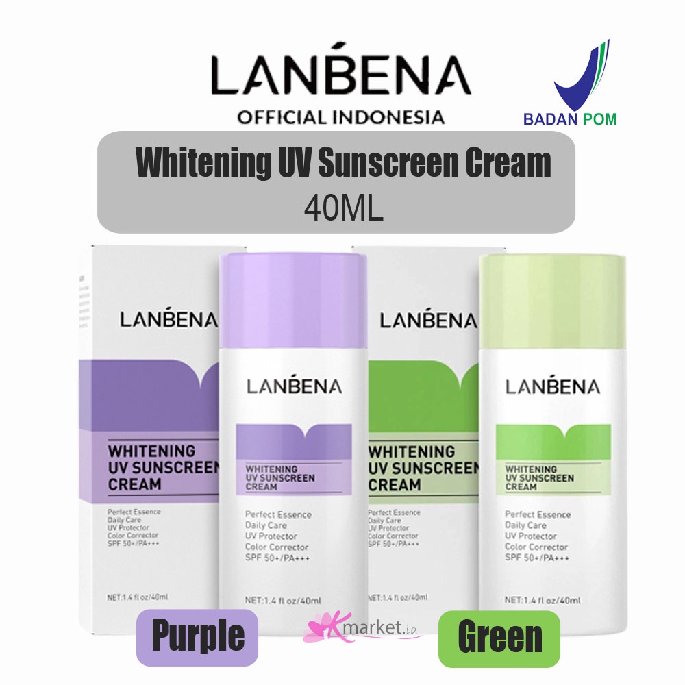 [BPOM] LANBENA Whitening UV Susncreen Cream