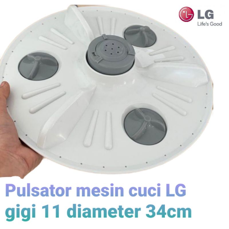 Pulsator mesin cuci LG gigi 11 diameter 34cm