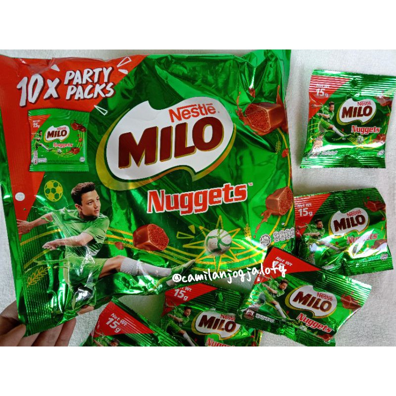 Milo Nuggets Malaysia 10 mini pack / Milo Nuggets Malaysia