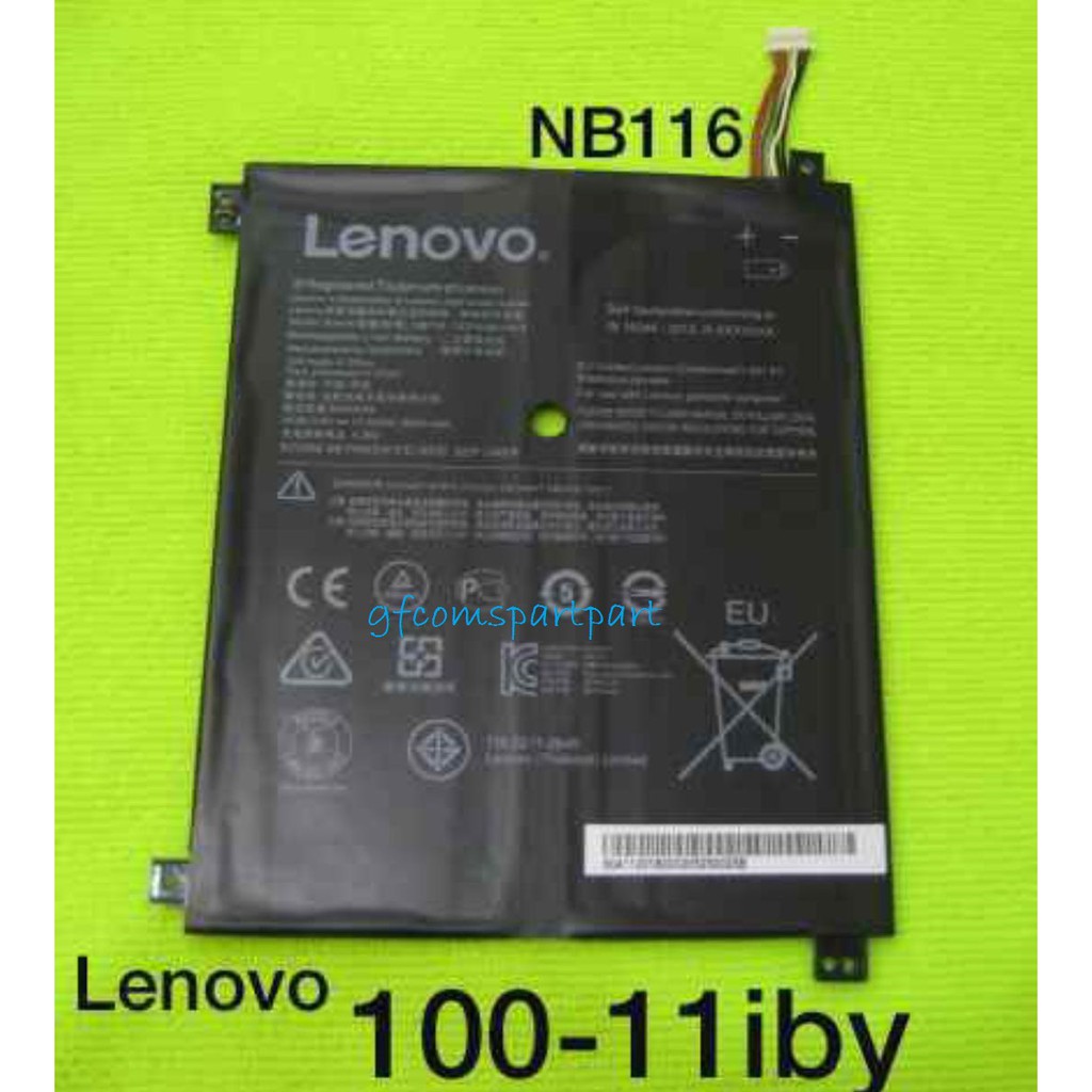 Baterai Battery for Lenovo NB116 IdeaPad 100S-11IBY 100S-80 R2 100S Series