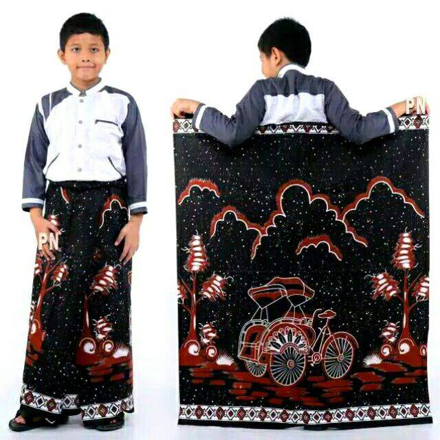 SARUNG ANAK BATIK | SARUNG GUS AZMI SYUBBANUL MUSLIMIN SARUNG ANAK BECAK VESPA ONTEL GUNUNGN NU AQIL