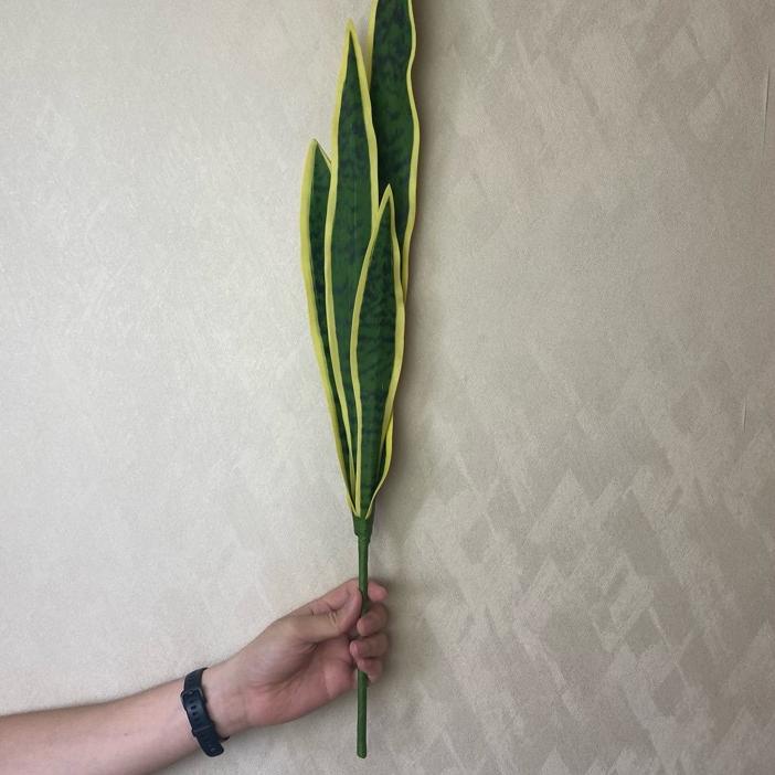 ✷ Daun Lidah mertua artificial plastik import ❉