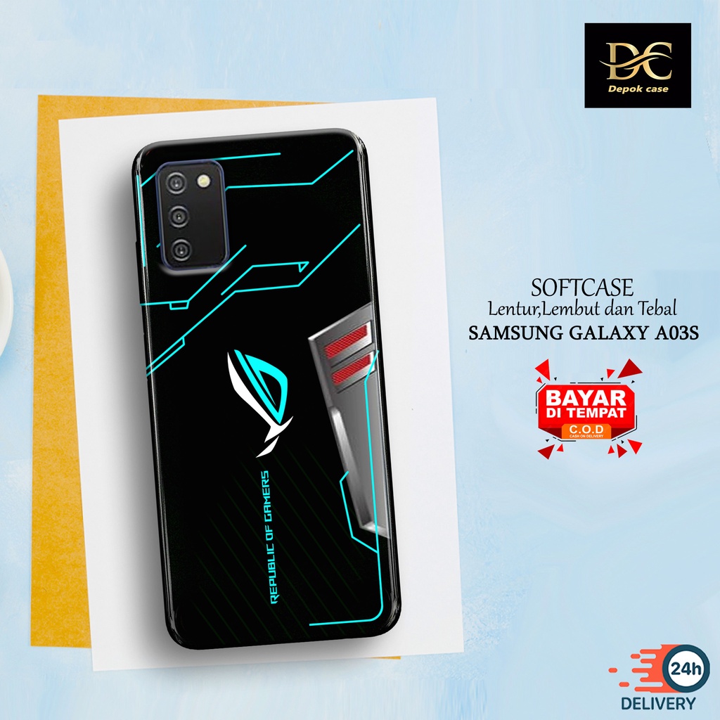 Case Samsung Galaxy A03s Terbaru - Fhasion Case GAMING - Casing Hp Samsung Galaxy A03s Terbaru - Sof