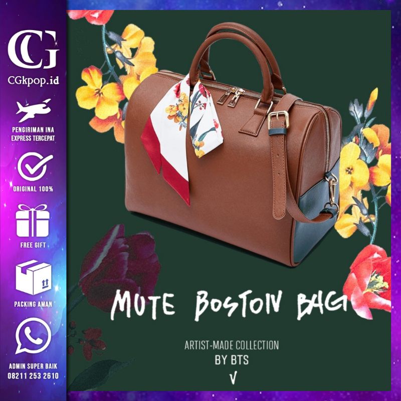 BTS V made Mute Boston Bag