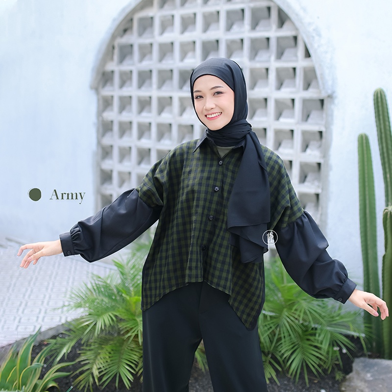 LIAN SHIRT / OVERSIZE SHIRT / KEMEJA OVERSIZE