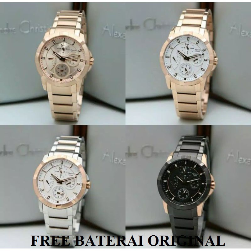 JAM TANGAN WANITA ALEXANDRE CHRISTIE AC 2879 ORIGINAL GARANSI RESMI 1 TAHUN