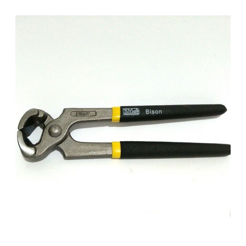 BISON Tang Catut / Kakak tua 8" Bison Kepala Besar - Carpenter Pincers
