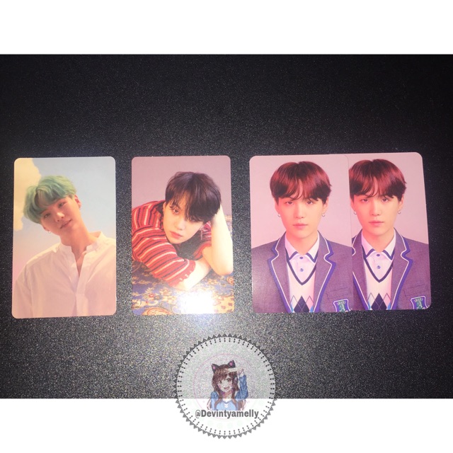[SALE PC SUGA OFFICIAL❗️] Photocard Bts Love Yourself Answer her Tear Love your Tear