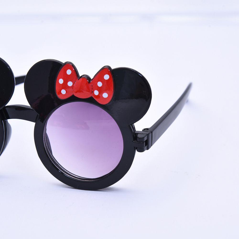 [Elegan] Props Fotografi Kacamata Anak Lucu Desain Fashion Cowok Cewek Plastik Minnie Shape Frame