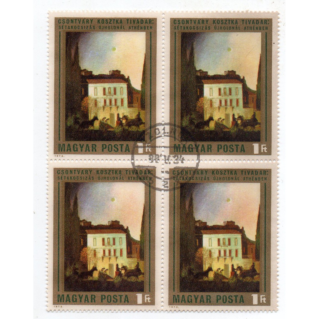 

Bl3630 Prangko Asing 4 Pcs bersambung Tahun 1973 Asli Ready