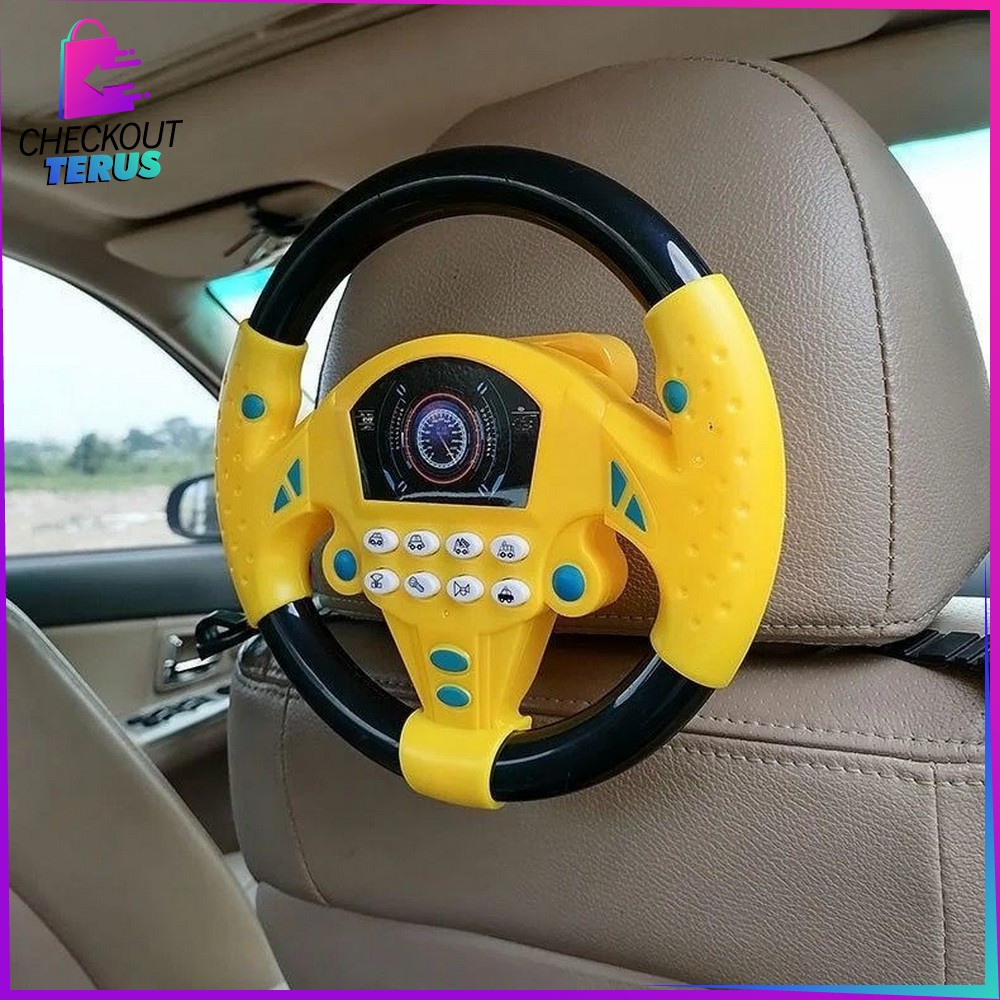 CT M256 Mainan Edukasi Anak Setir Setiran Mobil Stir Mengemudi Driver Steering Wheel Music Mainan Stir Mobil Anak