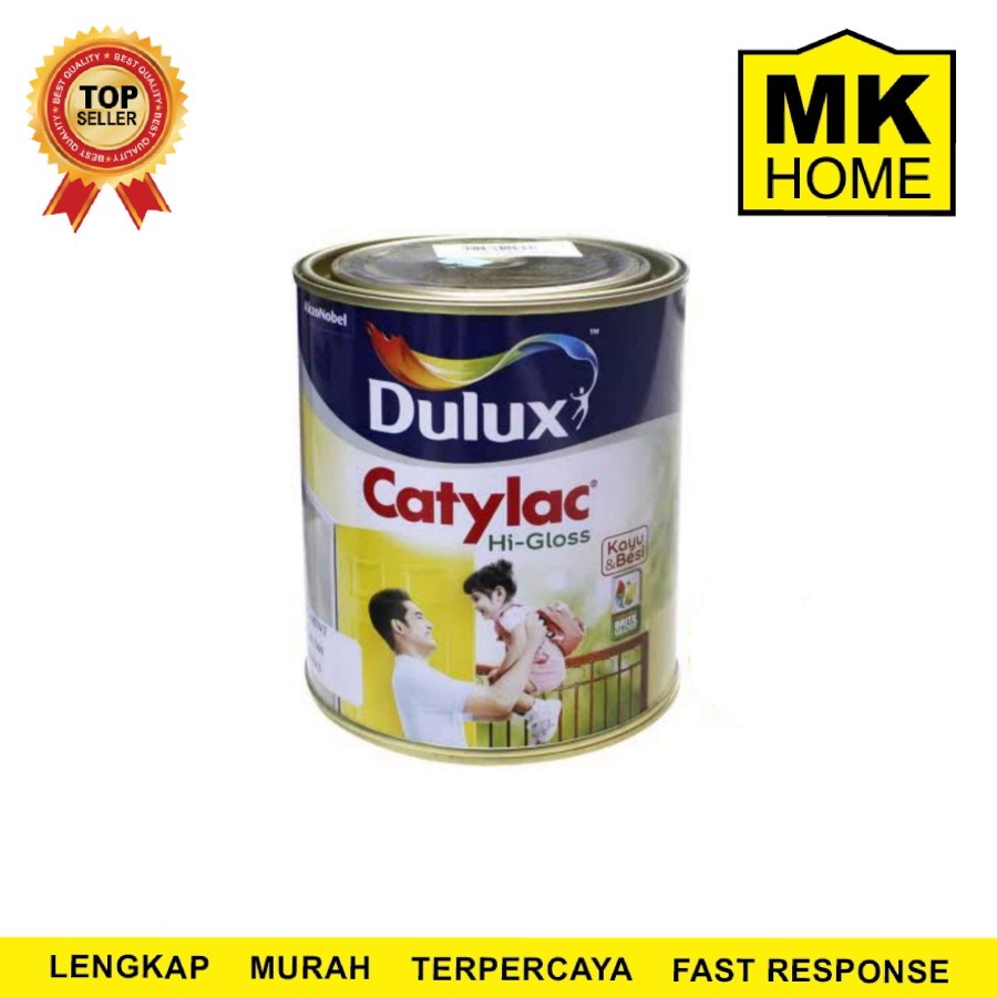 

Dulux Catylac Hi-Gloss Elephant Grey 0.9L