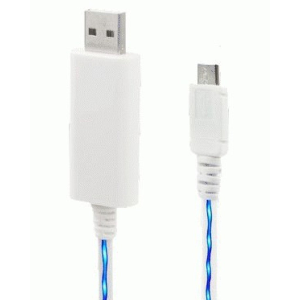 KABEL USB MICRO LAMPU LED