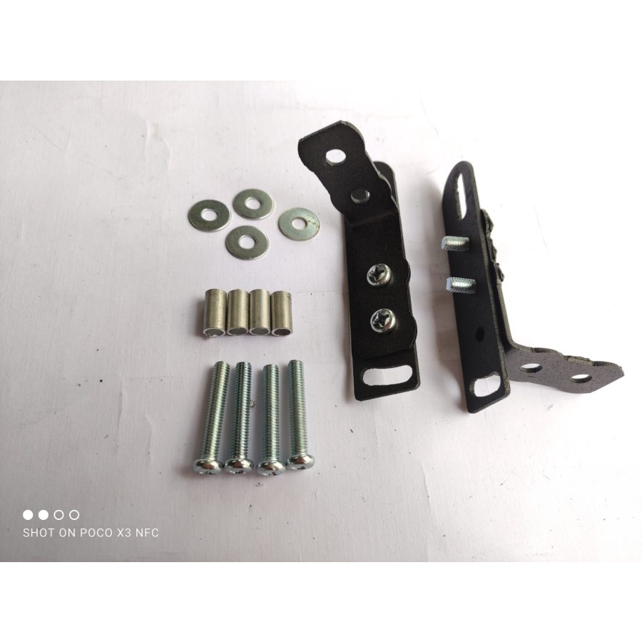 [ABIL JAYA PERKASA] BRACKET BRAKET BREKET LAMPU TEMBAK NMAX XMAX AEROX LEXI BRAKET LAMPU 9
