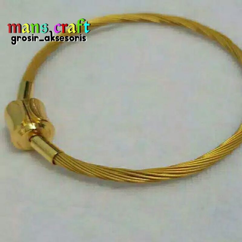 Gelang Tali Kawat japanese Premium Quality Gelang Wire Rope Sutra