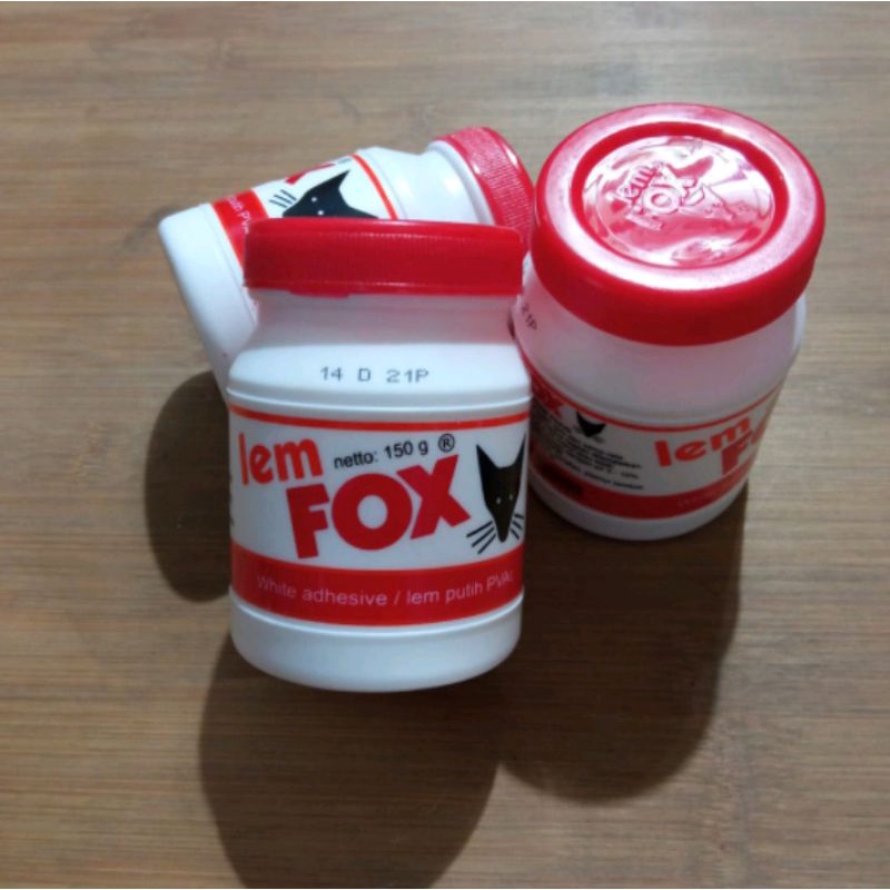 Lem Fox &amp; Dextone Putih (150gr)