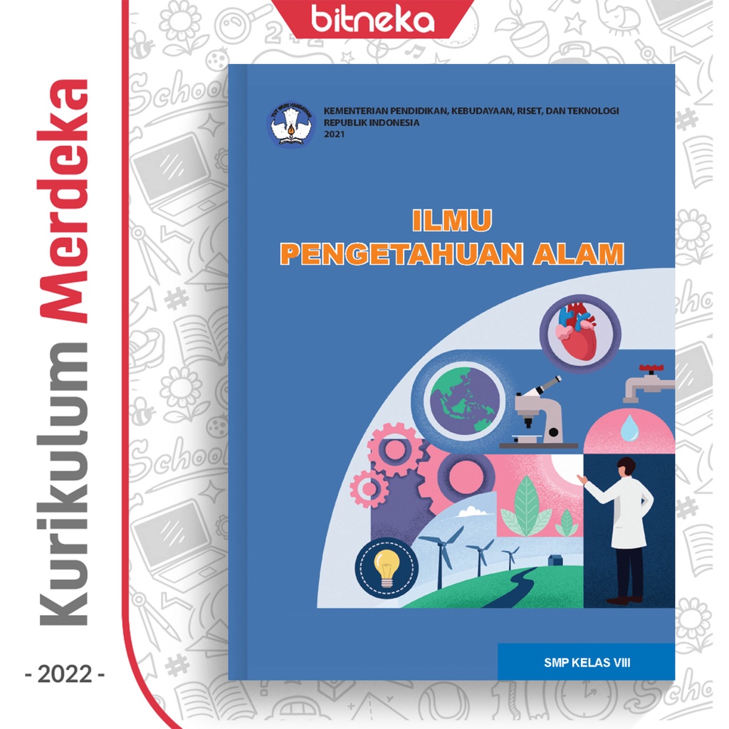Buku Siswa Ilmu Pengetahuan Alam IPA untuk SMP/MTs Kelas 8 Kurikulum Merdeka Kurmer