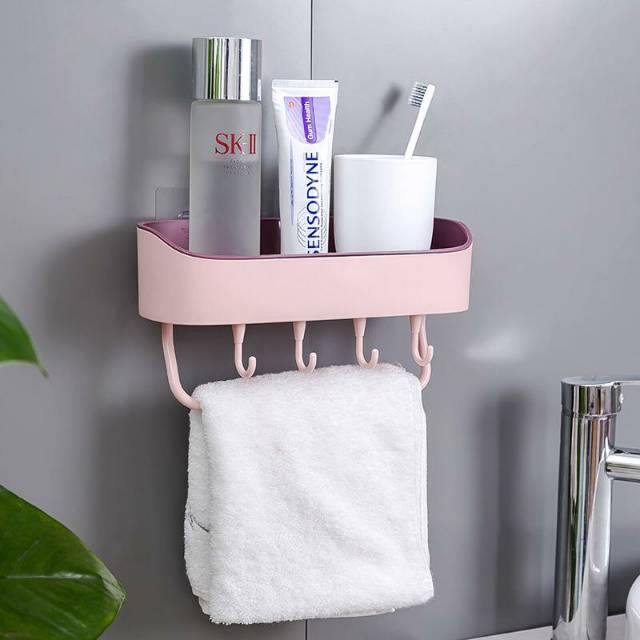 UNNISO - Bathroom Shelf / Kitchen Shelf / Rack Dinding Serbaguna