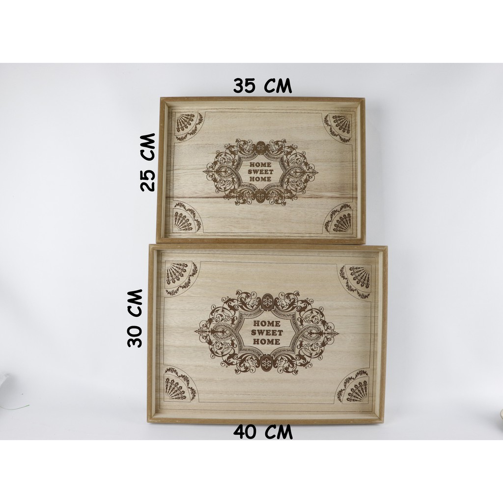 Nampan Kayu / Wooden Tray