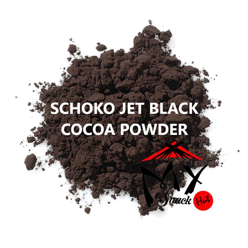 

SCHOKO JET BLACK 50GR - COKLAT COKELAT BUBUK KUE KERING BROWNIES NASTAR HITAM NOIR COCOA CACAO POWDER Berkualitas