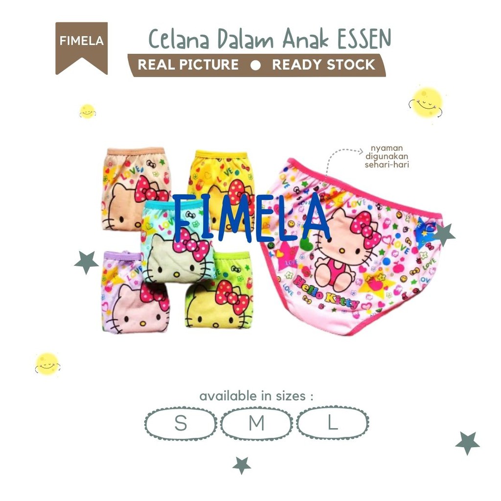 CELANA DALAM ANAK ESSEN/SF/LP/HK/MEOW -FIMELA.ID-